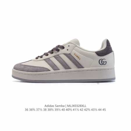 260 【公司级】阿迪达斯 德训鞋 Adidas Originals Samba Og Shoes 经典运动鞋小白鞋 「T头鞋」男女士板鞋 彰显休闲摩登风情的时 - 点击图像关闭