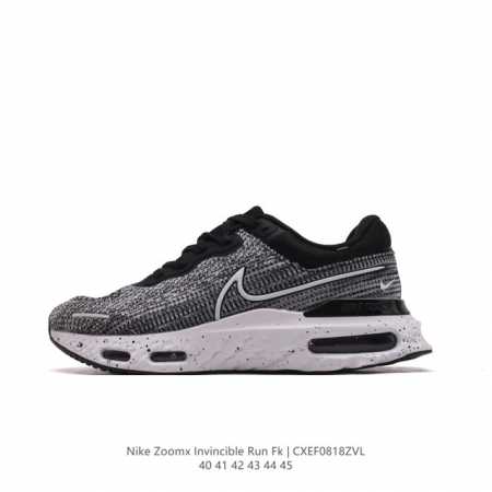 耐克nike Zoomx Invincible Run Fk 运动跑步鞋 登月 气垫老爹鞋 整双鞋更加适合于跑者日常长距离训练，兼具保护性以及满足训练需求。中底 - 点击图像关闭