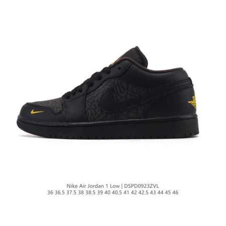公司级 耐克 乔丹Air Jordan 1 Low Aj1 乔1 乔丹1代Aj1 低帮复古文化休闲运动篮球鞋。该鞋款从 1985 年元年款汲取设计灵感，焕新演绎 - 点击图像关闭