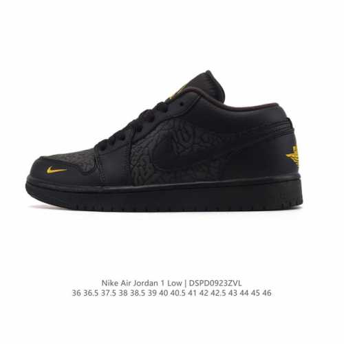 公司级 耐克 乔丹Air Jordan 1 Low Aj1 乔1 乔丹1代Aj1 低帮复古文化休闲运动篮球鞋。该鞋款从 1985 年元年款汲取设计灵感，焕新演绎
