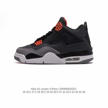 特价 耐克 Nike Air Jordan 4 Retro Og迈克尔 乔丹aj4代乔4 中帮复古休闲运动文化篮球鞋。秉承轻量化的速度型篮球鞋设计思想完成设计， - 点击图像关闭