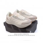 新品 阿迪达斯 Adidas City Rnr经典Boost运动鞋男女舒适百搭防滑耐磨 低帮厚底增高运动 休闲跑步鞋 爆米花 阿迪达斯官方三叶草阿迪 L Cit
