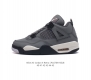 耐克 Nike Air Jordan 4 Retro Og迈克尔 乔丹aj4代乔4 中帮复古休闲运动文化篮球鞋。秉承轻量化的速度型篮球鞋设计思想完成设计，降低重