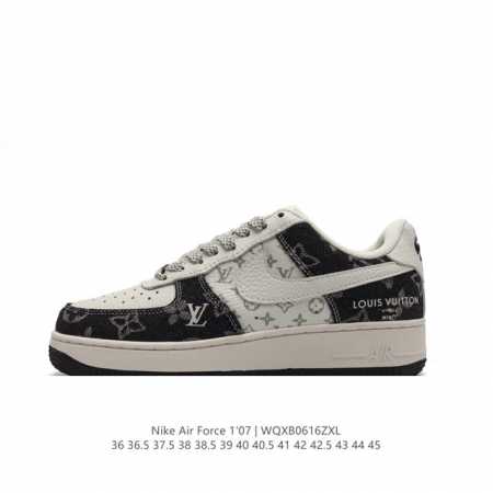 头层皮 耐克 Nike Air Force 1 '07 Low 空军一号含气垫 低帮百搭厚底增高休闲运动板鞋。柔软、弹性十足的缓震性能和出色的中底设计，横跨复古 - 点击图像关闭