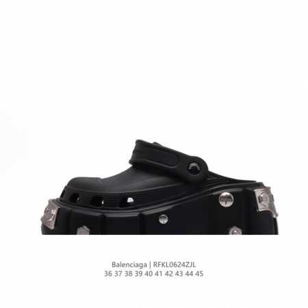 公司级Balenciaga 巴黎世家 男女士厚底增高包头凉拖鞋 沙滩鞋 走秀新款洞洞鞋休闲凉鞋 类型：男女鞋 Size：36-45 编码：RFKL0624ZJL - 点击图像关闭