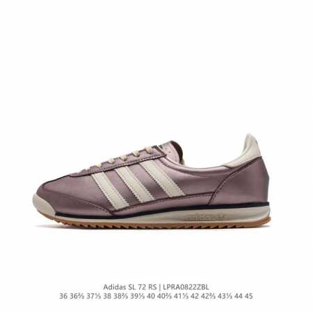 阿迪达斯adidas Sl 72 Shoes 经典复古薄底运动鞋 T头鞋 三叶草复古休闲跑步鞋休闲运动鞋 这款经典运动鞋携复古型格，来访你的活力日常 采用舒爽帆 - 点击图像关闭
