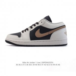 耐克 乔丹Air Jordan 1 Low Aj1 乔1 乔丹1代Aj1 低帮复古文化休闲运动篮球鞋，从1985 年面世的元年款汲取设计灵感，采用简洁大方的经典