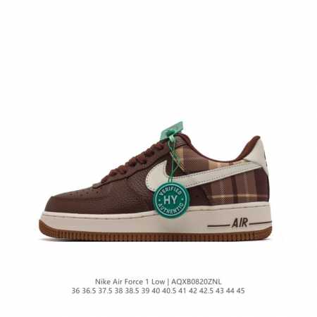 公司级 附赠送logo清洁刷 Af1耐克 Nike Air Force 1 ‘07 Low 空军一号厚底增高百搭休闲运动板鞋 原楦头原纸板 打造纯正空军版型，专 - 点击图像关闭