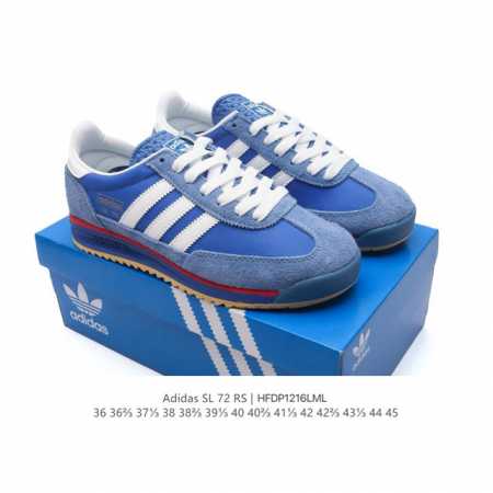 福利阿迪达斯adidas Sl 72 Shoes 经典复古薄底运动鞋 T头鞋 三叶草复古休闲跑步鞋休闲运动鞋 这款经典运动鞋携复古型格，来访你的活力日常 采用舒 - 点击图像关闭