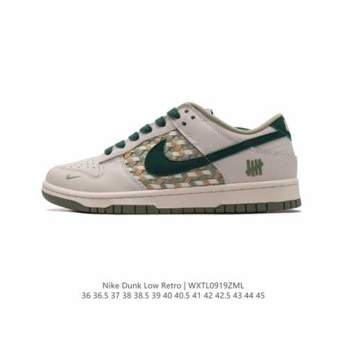 公司级 耐克 Nike Dunk Low Retro 运动鞋复古板鞋。作为 80 年代经典篮球鞋款，起初专为硬木球场打造，后来成为席卷街头的时尚标杆，现以经典细