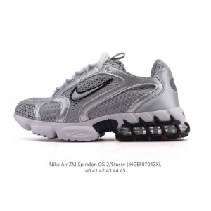 耐克 Nike 美国元祖街头潮牌Stussy斯图西 X Nike Air Zoom Spiridon Caged 2网面斯皮里东牢笼2代系列运动鞋 复古休闲运动