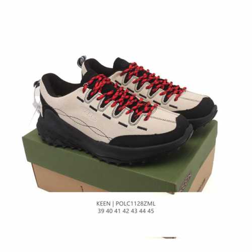 公司级 美国人气户外品牌-科恩Keen Jasper Rocks Sp贾斯珀都市系列复古低帮系带户外风露营徒步登山运动训练鞋 。原楦型开发纸版，采用固色翻毛皮鞋