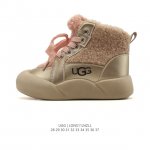 童鞋 Ugg雪地靴 高帮筒靴 后跟提拉扣 时尚舒适平底儿童休闲鞋户外棉靴 俏皮可爱的百变造型， 美国轻奢品牌Ugg 平底系列冬季 雪地休闲保暖毛毛雪地靴。官方同