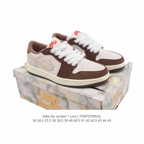降价原价 元 耐克 乔丹Air Jordan 1 Low Aj1 乔1 乔丹1代Aj1 低帮复古文化休闲运动篮球鞋。从1985 年面世的元年款汲取设计灵感，采用