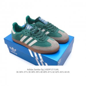 头层福利 阿迪达斯 德训鞋 Adidas Originals Samba Og Shoes 经典运动鞋小白鞋 T头鞋 男女板鞋 彰显休闲摩登风情的时尚经典鞋。它