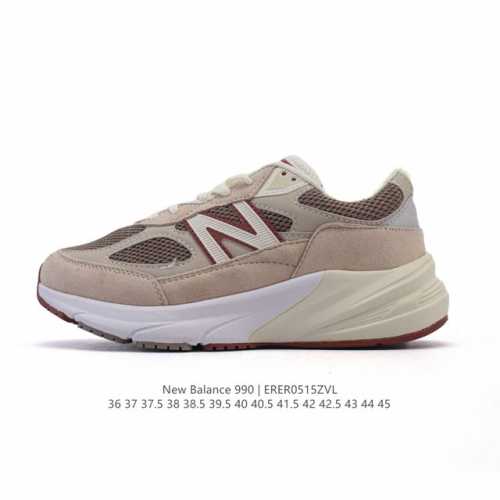 公司级 New Balance 新百伦 Nb990 真标带半码 新百伦M990系列 Nb经典休闲运动慢跑鞋 简约舒适百搭时尚复古老爹鞋 990系列是New Ba