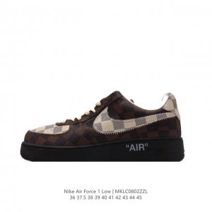 af1耐克 Nike Air Force 1 ‘07 Low 空军一号 路易威登联名 厚底增高百搭运动板鞋 原楦头原纸板 打造纯正空军版型，专注外贸渠道 全掌内