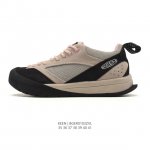 美国人气户外品牌-科恩Keen Jasper Rocks Sp贾斯珀都市系列复古低帮系带户外风露营徒步登山运动训练鞋 。原楦型开发纸版，采用固色翻毛皮网面织物拼