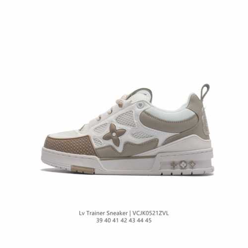 Louis Vuitton 路易威登 透气网面鞋面材质，原装一致tpr光泽组合鞋底，耐弯折滴塑支持片，鞋垫嵌入超软脚感乳胶材质驴的篮球鞋,Virgil Ablo