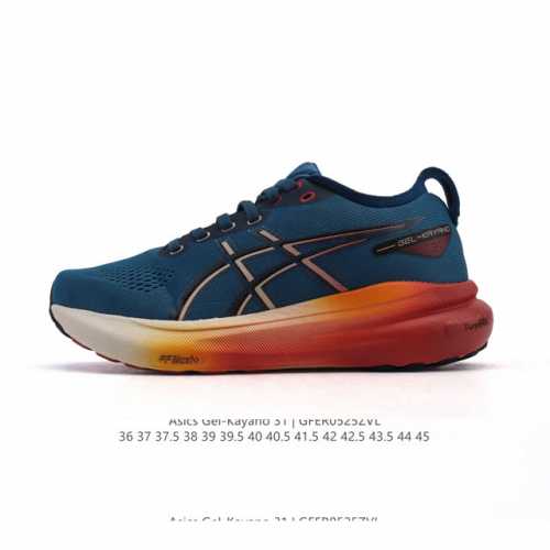 公司级 Asics男女同款运动鞋亚瑟士厚底增高老爹鞋Asics Gel-Kayano 31 休闲运动鞋秋季透气休闲鞋减震轻质跑步鞋 稳定支撑缓震马拉松跑步鞋 经
