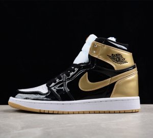 Air Jordan 1 Retro High Complexcon Aj1 乔1黑金鸳鸯 861428-001 尺码 36 36 5 37 5 38 38 5
