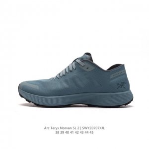 始祖鸟 Arc'Teryx Norvan Sl 2 透气轻便舒适防滑缓震耐磨防滑低帮运动鞋 男士休闲鞋跑步鞋徒步鞋老爹鞋 尺码：38-45 编码：Swyz070