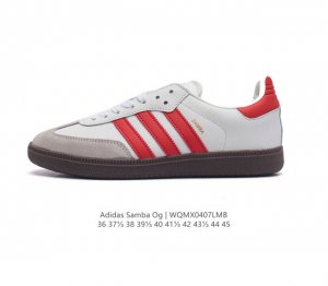 阿迪达斯 德训鞋 Adidas Originals Samba Og Shoes 经典运动鞋小白鞋 T头鞋 男女鞋 彰显休闲摩登风情的时尚经典鞋。它诞生于50年