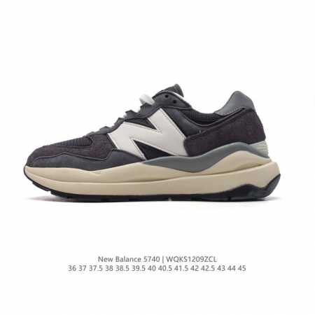 Newbalance 新百伦 Nb5740 运动鞋厚底增高男女鞋5740系列舒适轻便简约百搭休闲鞋，57 40运动鞋为爱舒适又追求时尚的人士而设计，采用抢眼的8 - 点击图像关闭