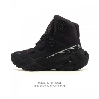 新品公司级 Kailas凯乐石 中高帮登山鞋男Gore-Tex防水缓震抓地重装运动徒步鞋 适合多日中高强度负重的徒步登山鞋。 内靴采用Gore-Tex科技，这项