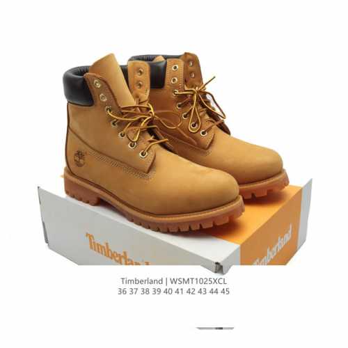 公司级 Timberland添柏岚靴子天伯伦高帮马丁靴 踢不烂经典大黄靴 高帮靴 马丁靴 户外休闲潮流系列 搭配防臭防腐真皮乳胶鞋垫，给您完美的穿着体验，质量考