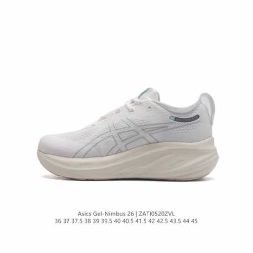 Asics Gel Nimbus26 2024 01#亚瑟士#跑步鞋 超厚底增高百搭老爹鞋 最舒适跑鞋，中底两大独家科技都带来全新能量，造就历来最软弹的 Gel