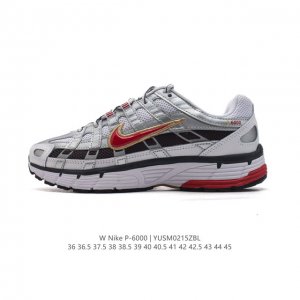 真标 耐克 Nike 男女子休闲运动鞋P-6000Premium 轻便舒适透气防滑缓震耐磨跑步鞋。P-6000 是一款植根于 2000 年代风格的混合款式，让人