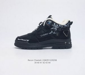 加绒 海外代购潮牌 Recon Cheetah 小红书爆款慢板鞋 明星同款中帮靴子 新款时尚百搭休闲款运动鞋 鞋面走线精整 清晰质感 原单品质 采用家族工艺 高