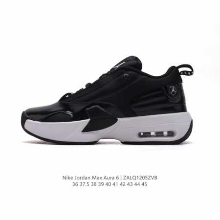 Nike 耐克 新款 男女鞋 Jordan Max Aura 6 秋冬实战运动篮球鞋舒适百搭 防滑耐磨 低帮 生活休闲鞋 厚底增高老爹鞋 货号：Fq8298 尺 - 点击图像关闭
