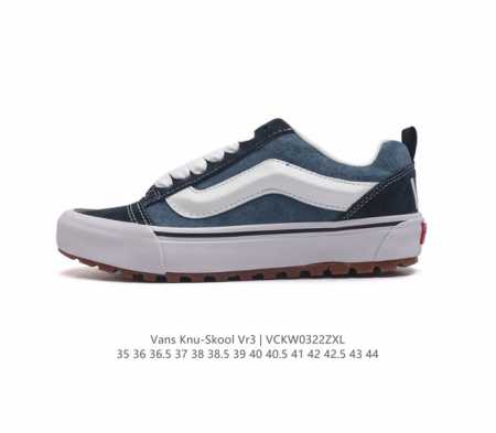 万斯 Vans Knu-Skool Vr3 Lx 面包鞋 坎普尔 茱利安系列低帮复古硫化休闲运动板鞋 肥胖版大logo 要说整个2023年最为热门的鞋型之一 面 - 点击图像关闭