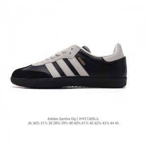 阿迪达斯 德训鞋 Adidas Originals Samba Og Shoes 经典运动鞋小白鞋 T头鞋 男女板鞋 彰显休闲摩登风情的时尚经典鞋。它诞生于 年