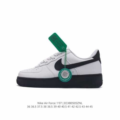 公司级 附赠送logo清洁刷 Af1耐克 Nike Air Force 1 ‘07 Low 空军一号厚底增高百搭休闲运动板鞋 原楦头原纸板 打造纯正空军版型，专
