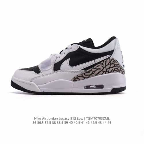 公司级 耐克 Aj 乔丹 Air Jordan Legacy 312 低帮运动鞋 Aj312 乔312百搭篮球鞋 酷炫混搭，谁人不爱？Air Jordan Le