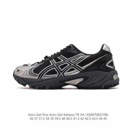 Asics Gel-Kahana Tr V4 亚瑟士户外运动鞋户外运动鞋 脚感非常好透气 户外登山鞋，这双鞋极具户外运动风格设计，大底与中底采用了ahar耐磨橡 - 点击图像关闭