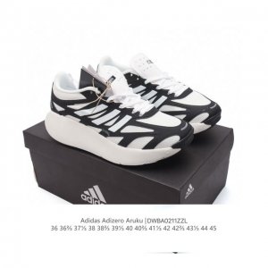福利 公司级 阿迪达斯 Adidas 男女士休闲鞋 Adizero Aruku 减震耐磨缓冲回弹百搭运动鞋 厚底增高老爹鞋。今年曝光的Adidas Adizer