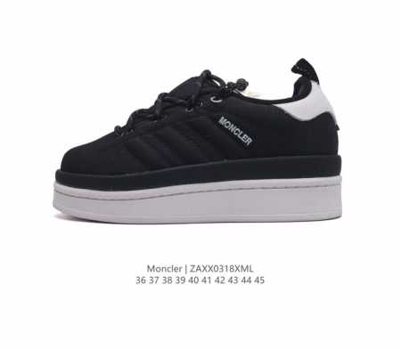 阿迪达斯 Moncler X Adidas Originals全新联名系列运动鞋 厚底增高板鞋 重磅联名 这就是顶级的联名 穿越山海 驰骋都市 这双moncle - 点击图像关闭