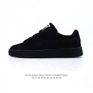 140 Puma 彪马 官方正品Indoor Og男女同款复刻经典低帮休闲轻便运动板鞋 彪马 Puma Indoor Starry Denim 提供了丰富的配色