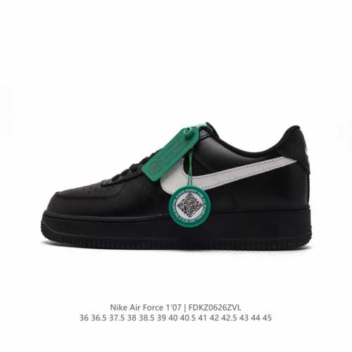 公司级 附赠送logo清洁刷 AF1耐克 Nike Air Force 1 ‘07 Low 空军一号厚底增高百搭休闲运动板鞋 原楦头原纸板 打造纯正空军版型，专