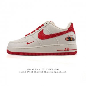 公司级 新款 Af1耐克 Nike Air Force 1 ‘07 Low 空军一号 气垫厚底增高百搭运动板鞋 原楦头原纸板 小白鞋 打造纯正空军版型，专注外贸