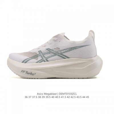 新品 亚瑟士Asics跑步鞋Asics Megablast男女鞋缓震运动鞋耐磨回弹跑鞋经典百搭跑步鞋，Asics Megablast 是亚瑟士 Asics 品牌