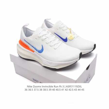 公司级 耐克 Nike Zoomx Invincible Run Fk 3 机能风格运动鞋 厚底增高老爹鞋。最新一代的invincible 第三代来了！首先鞋面 - 点击图像关闭