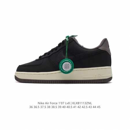 公司级 附赠送logo清洁刷 Af1耐克 Nike Air Force 1 ‘07 Low 空军一号 厚底增高百搭休闲运动板鞋 原楦头原纸板 打造纯正空军版型， - 点击图像关闭