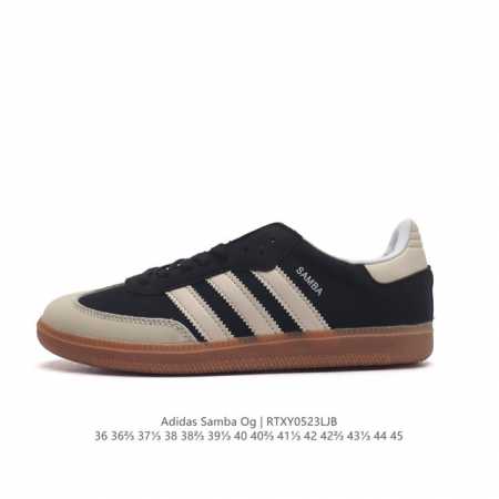 阿迪达斯 德训鞋 Adidas Originals Samba Og Shoes 经典运动鞋小白鞋 T头鞋 男女鞋 彰显休闲摩登风情的时尚经典鞋。它诞生于50年 - 点击图像关闭