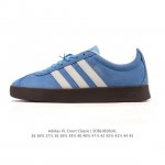阿迪达斯 Adidas Vl Court Classic Shoes 运动休闲板鞋德训鞋 T头鞋 这款Adidas经典运动鞋，以经典造型塑就百搭风格。灵感源自A