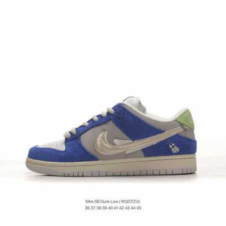 nike 耐克 耐克 Sb 采用皮革拼接固色皮材质，正确eva发泡缓震中底组合rb橡胶外底耐克nike Sb Dunk Low 扣篮系列低帮休闲运动滑板板鞋 类 - 点击图像关闭